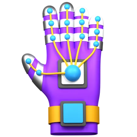 Vr Gaming Gloves  3D Icon