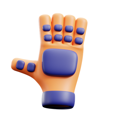 VR Gaming Gloves  3D Icon