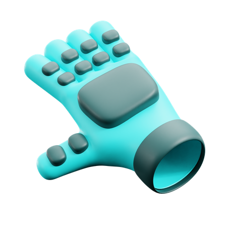 VR Gaming Gloves  3D Icon