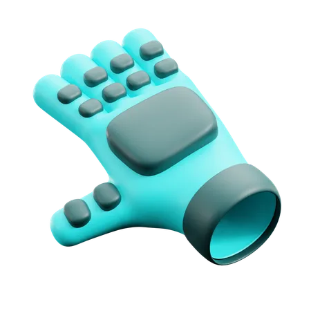 VR Gaming Gloves  3D Icon