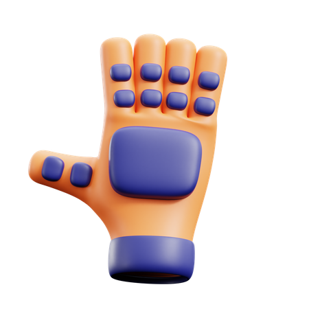 VR Gaming Gloves  3D Icon