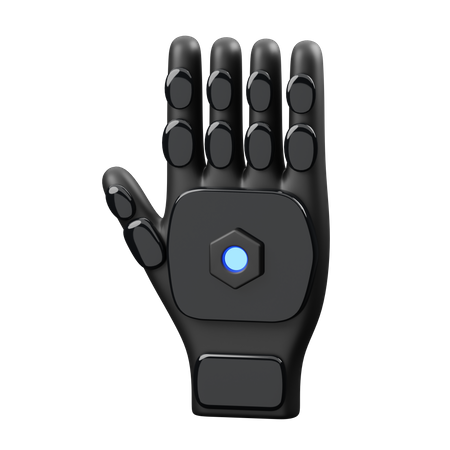 VR Gaming Gloves 3D Illustration