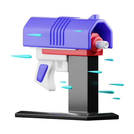 Vr Gaming Gun  3D Icon