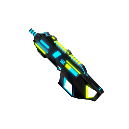 Vr Gaming Gun  3D Illustration