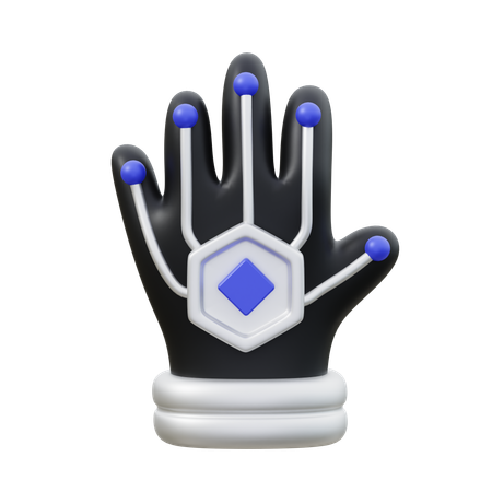 VR-Gaming-Handschuhe  3D Icon