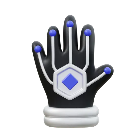 VR-Gaming-Handschuhe  3D Icon