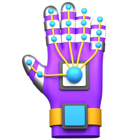 VR-Gaming-Handschuhe  3D Icon