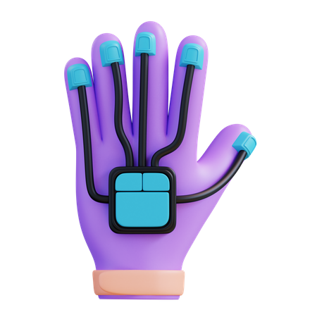 VR-Gaming-Handschuhe  3D Icon