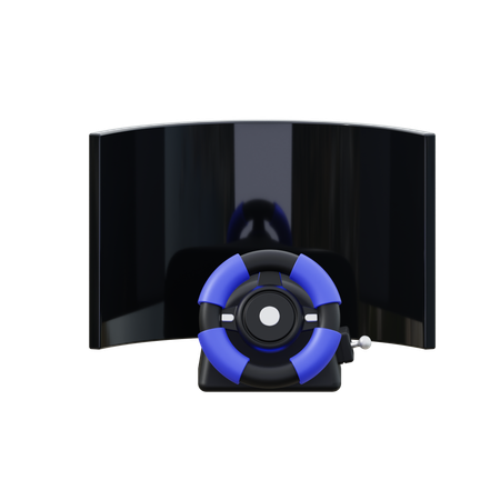 VR 게임 연속  3D Icon