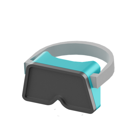 VR 유리  3D Icon