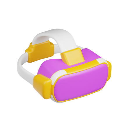 VR 유리  3D Icon