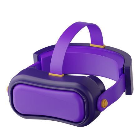 VR 유리  3D Icon