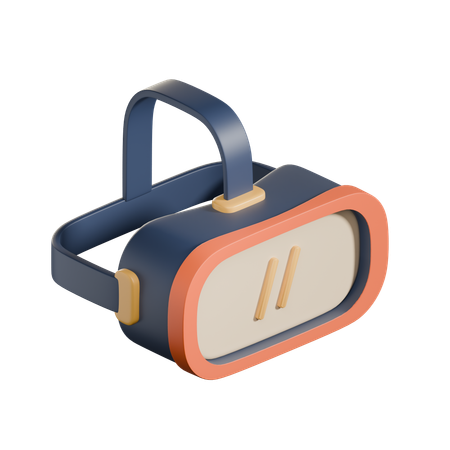 VR 유리  3D Icon