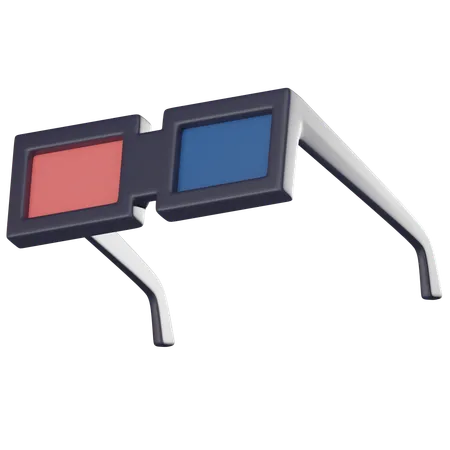 Cinema With These 3 D Glasses Perfect For Movie Nights Film Festivals And All Things Entertainment Enhance Your Projects With This Symbol Of Visual Magic 3 D Render Illustration 3D Icon