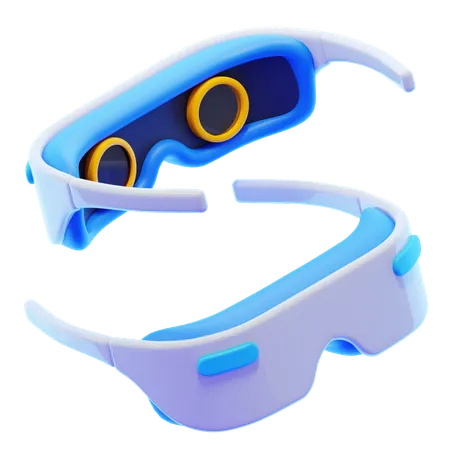 VR GLASSES  3D Icon