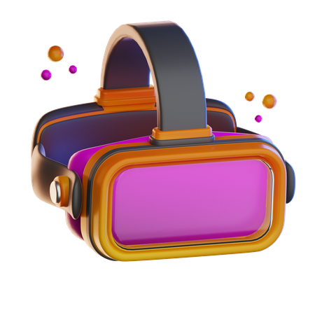 VR Glasses  3D Icon