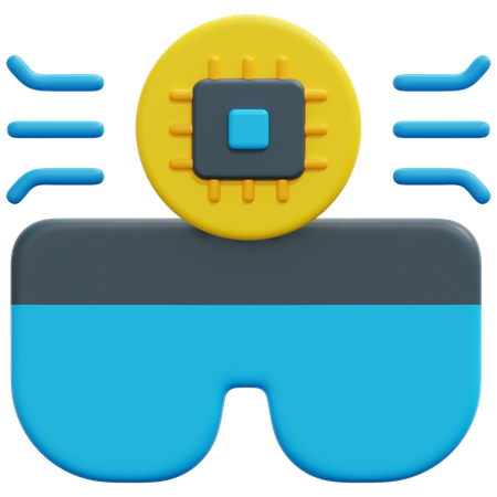 Vr Glasses 3D Icon