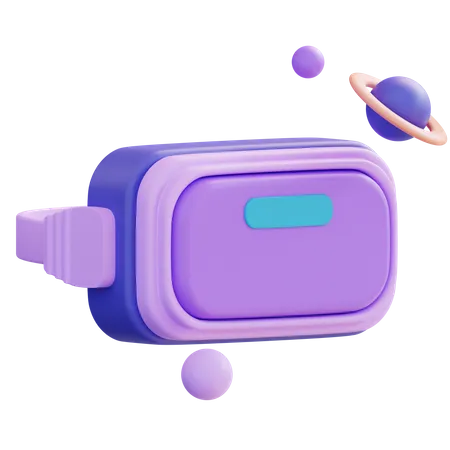 3 D Illustration VR Glasses 3D Icon