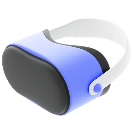 Virtual Reality Headset 3D Icon