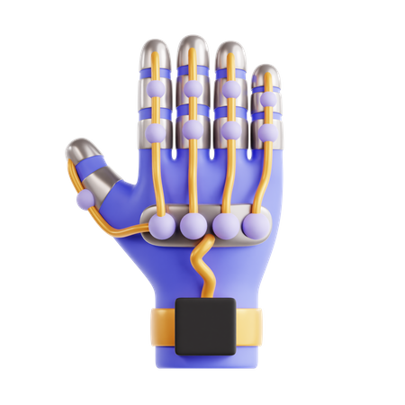 Vr Glove 3D Icon