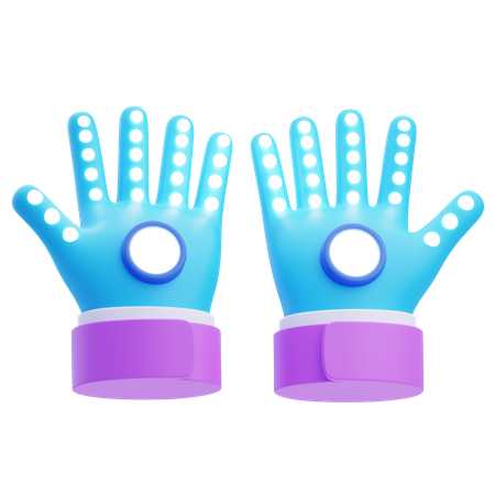 Vr Glove  3D Icon