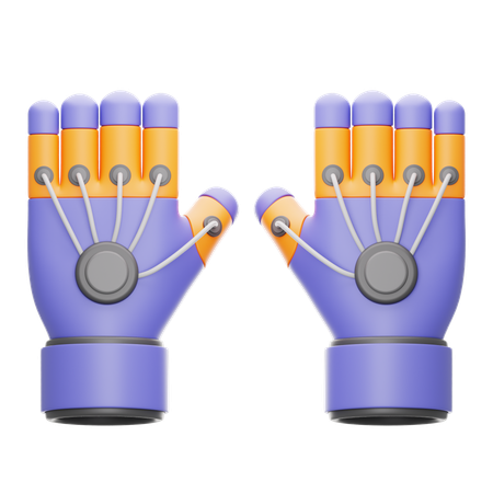 VR Gloves  3D Icon