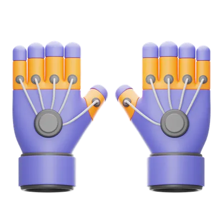 VR Gloves  3D Icon