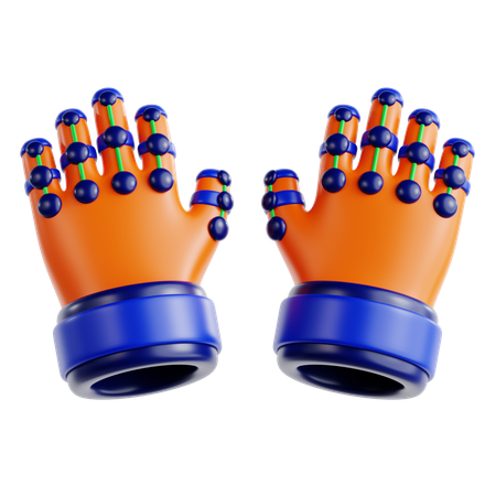 VR Gloves  3D Icon
