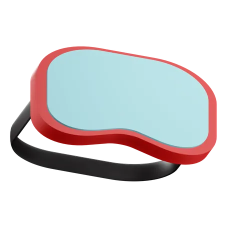 3 D Goggles Illustration With Transparetnt Background 3D Icon