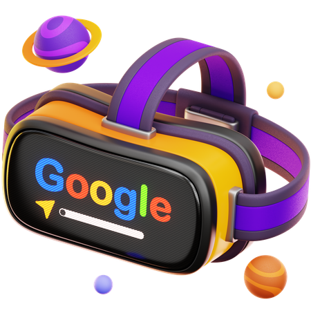 VR GOOGLE  3D Icon