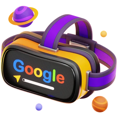 VR GOOGLE  3D Icon