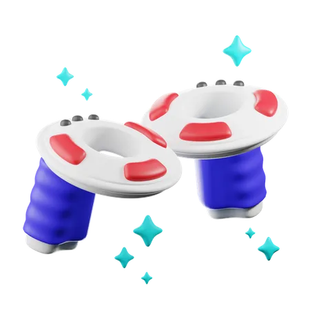 Vr Hand Stick  3D Icon