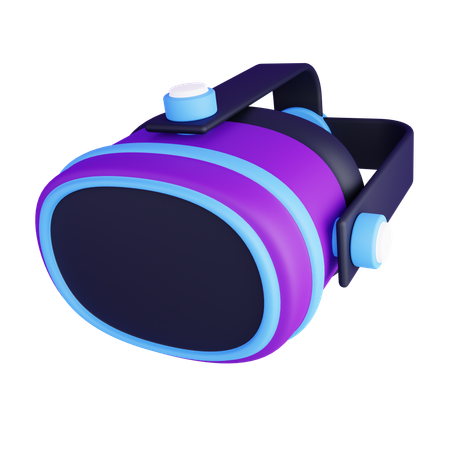 VRヘッドセット  3D Icon