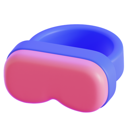 VR-Headset  3D Icon