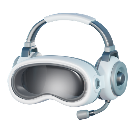 VR HEADSET 2  3D Icon