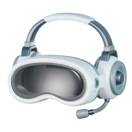 VR HEADSET 2  3D Icon