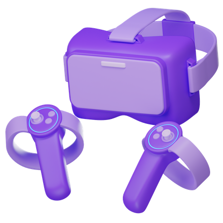 Vr Headset  3D Icon