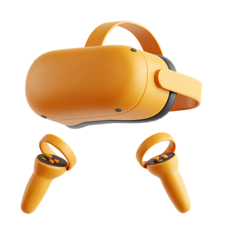 Vr Headset  3D Icon