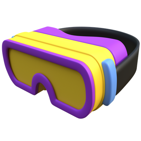 Vr Headset  3D Icon