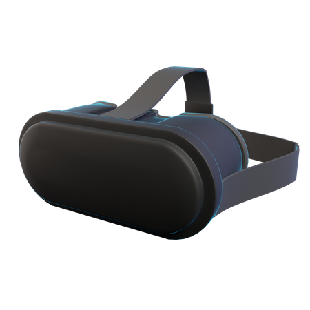 VR headset  3D Illustration