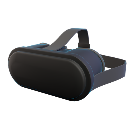 VR headset 3D Illustration