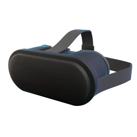 VR headset 3D Illustration