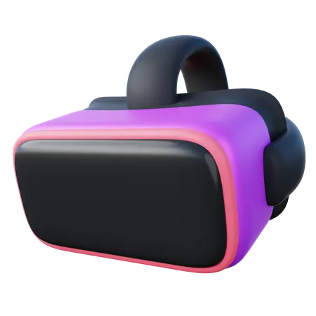 3 D Illustration Of VR Headset 3D Icon