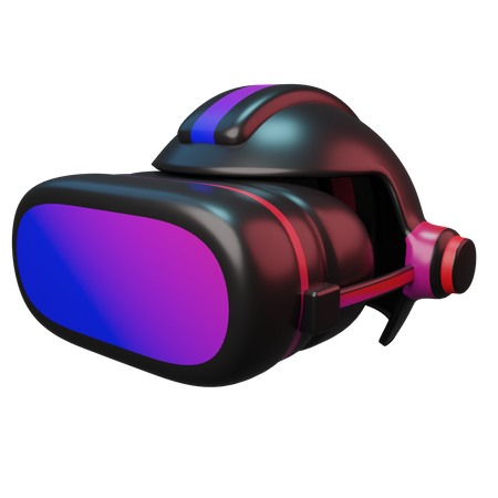 VR-Helm  3D Illustration