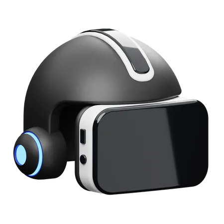 VR Helmet  3D Icon