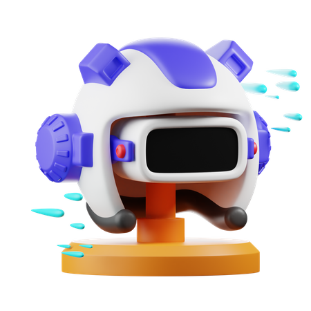 Vr Helmet  3D Icon