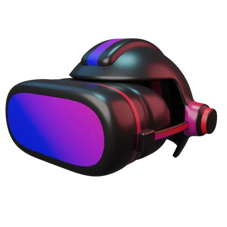 VR helmet  3D Illustration