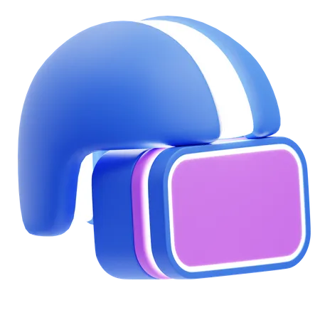 Vr Helmet  3D Icon