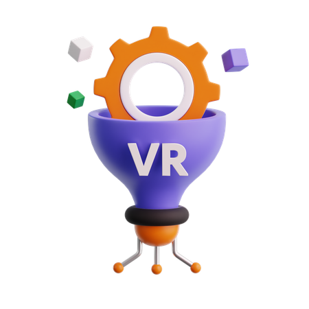 VR ideas  3D Icon