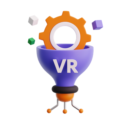 Idées de réalité virtuelle  3D Icon